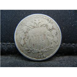 1882 Shield Nickel