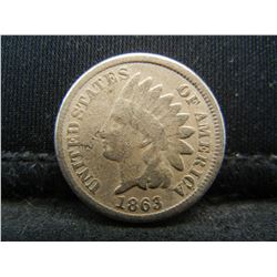 1863 Indian Cent