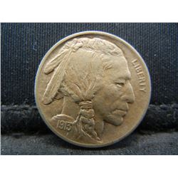 1913 D Type 1 Buffalo Nickel CH BU