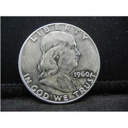 1960 Franklin Half Dollar CH BU++