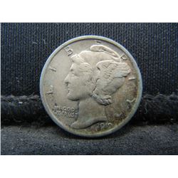 1919 Mercury Dime XF