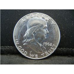 1962 Gem Proof Franklin Half Dollar