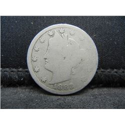 1883 Liberty Nickel With Cents
