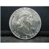 Image 1 : 1961 Franklin Half Dollar CH BU Frosty