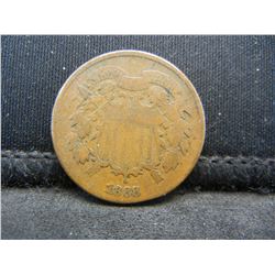 1868 Two Cent Piece