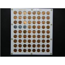 Gem BU Complete Set 1935-58 Wheat Sets Capital Plastic. Nice Set