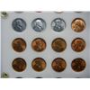Image 4 : Gem BU Complete Set 1935-58 Wheat Sets Capital Plastic. Nice Set