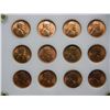 Image 6 : Gem BU Complete Set 1935-58 Wheat Sets Capital Plastic. Nice Set