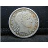 Image 1 : 1907 Barber Quarter Strong Details Scratch Obverse