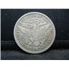 Image 2 : 1907 Barber Quarter Strong Details Scratch Obverse