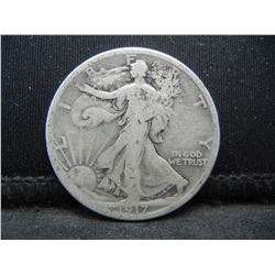 1917 Walking Liberty Half Dollar Better Date