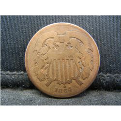 1864 Two Cent Piece