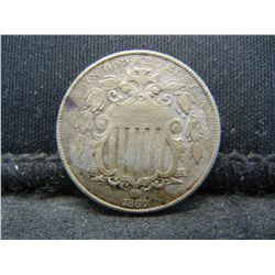 1867 Shield Nickel