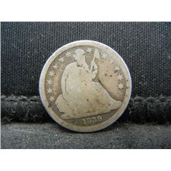 1839 Seated Dime