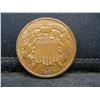 Image 1 : 1864 Two Cent Piece AU/BU Nice Color