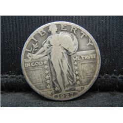 1927 D Standing Liberty Quarter Semi Key