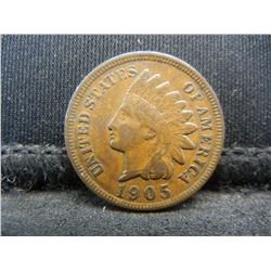 1905 Indian Cent XF/AU Nice Color