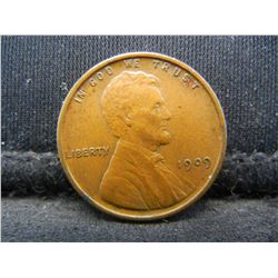 1909 VDB Lincoln Cent AU/BU