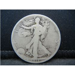 1918 S Walking Liberty Half Dollar