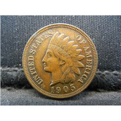 1905 Indian Cent XF/AU Nice Color