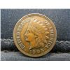 Image 1 : 1905 Indian Cent XF/AU Nice Color