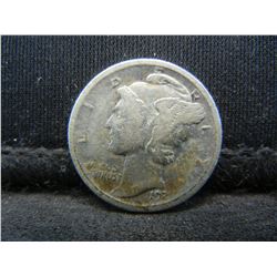 1921 Mercury Dime VG