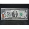 Image 1 : 1976 $2.00 Note Cancelled FDI With Stamp Gem Crisp