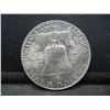 Image 2 : 1957 Franklin Half Dollar CH BU Beautiful Toning