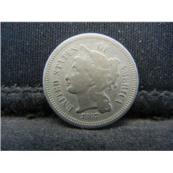 1867 Three Cent Nickel