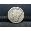 Image 1 : 1921 D Mercury Dime VG/Fine Key Date