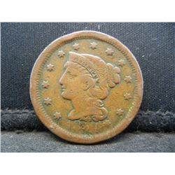 1854 Large Cent