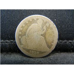 1838 Seated Dime