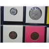 Image 4 : (20) Foreign Coins in Page Nice Mix