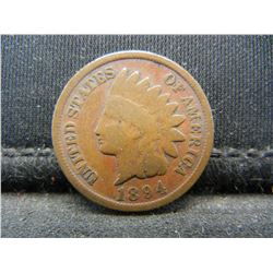 1894 Indian Cent   Better Date