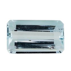 5.09 ct.Natural Emerald Cut Aquamarine