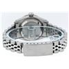Image 6 : Rolex Ladies Stainless Steel  Blue Vignette Diamond Lugs & Sapphire Datejust Wri