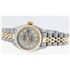 Image 5 : Rolex Ladies 2 Tone 14K Slate Grey Diamond 26MM Datejust Wristwatch