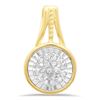 Image 1 : 14k Gold 0.07CTW Diamond Pendant, (I1-I2/G-H)