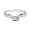 Image 2 : 0.20 ctw Diamond Ring - Platinum and 18KT White Gold
