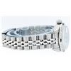 Image 7 : Rolex Ladies Stainless Steel Sky Blue Diamond & Emerald Datejust Wristwatch
