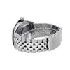 Image 4 : Rolex Mens Stainless Steel Black Jubilee 3 ctw Diamond Datejust Wristwatch