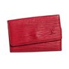 Image 1 : Louis Vuitton Red Epi Leather 6 Key Holder