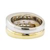 Image 3 : 1.30 ctw Diamond Double Band - 14KT Yellow and White Gold