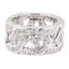 Image 1 : 1.20 ctw Diamond Ring - 14KT White Gold