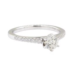 0.65 ctw Diamond Ring - 14KT White Gold