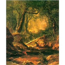 White Mountains, New Hampshire 2 by Albert Bierstadt