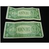 Image 5 : (2) 1935 F One Dollar Silver Certificates