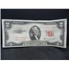 Image 1 : 1953 B Red Seal Star Two Dollar Note, Low Serial Number