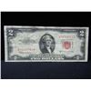 Image 2 : 1953 B and C  Red Seal Two Dollar Note, (2) Total