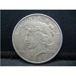 1924 Peace Dollar